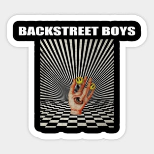 Illuminati Hand Of Backstreet Boys Sticker